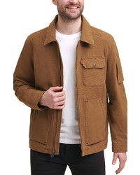 Levi's Cotton Canvas Chore Coat In Worker Brown At Nordstrom
