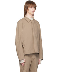 Post Archive Faction PAF Taupe Zip Jacket