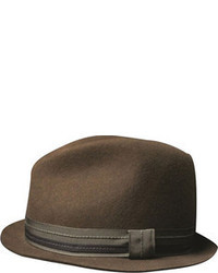 San Diego Hat Company Wool Felt Stubby Brim Fedora Usa1106