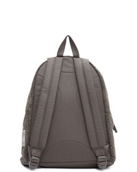 Eastpak Brown Harris Tweed Edition Wool Herringbone Padded Pakr Backpack