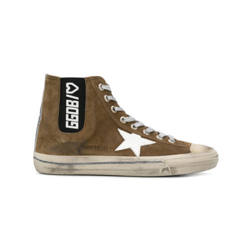 Golden Goose Deluxe Brand V Star 1 Sneakers, $462 | farfetch.com | Lookastic