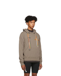 Ambush Beige Multi Cord Logo Hoodie