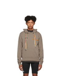 Ambush Beige Multi Cord Logo Hoodie