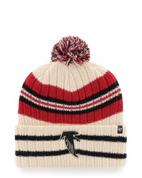 '47 Atlanta Falcons Hone Cuffed Knit Hat With Pom At Nordstrom