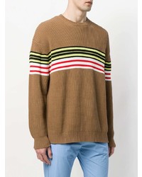 N°21 N21 Striped Rib Knit Sweater