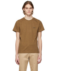 A.P.C. Brown Bastian T Shirt