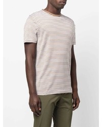 Sunspel Striped Cotton T Shirt