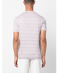 Boglioli Striped Linen T Shirt