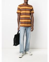 Carhartt WIP Striped Short Sleeved T Shirt