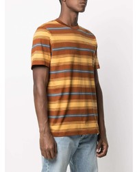 Carhartt WIP Striped Short Sleeved T Shirt