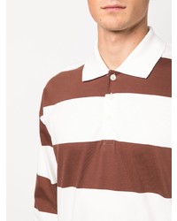 A.P.C. Striped Cotton Polo Shirt