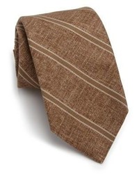 Isaia Tonal Seasonal Stripe Silk Tie