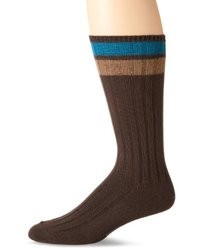 2xist 2ist Weekender Cuff Stripe Casual Socks Greyorange 10 13