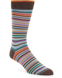 Bugatchi Multicolor Stripe Socks