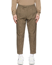 Beams Plus Beige Polyester Trousers