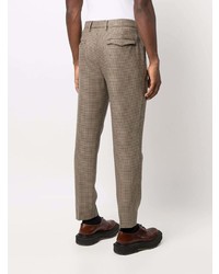 Barena Houndstooth Print Trousers