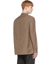Givenchy Brown Polyester Shirt