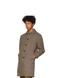Officine Generale Brown Wool Stephane Coat