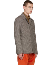 Paul Smith Brown Check Work Jacket
