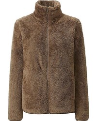 Uniqlo Fluffy Yarn Fleece Full Zip Jacket