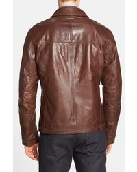 Andrew Marc Marc New York By Macdougal Leather Jacket
