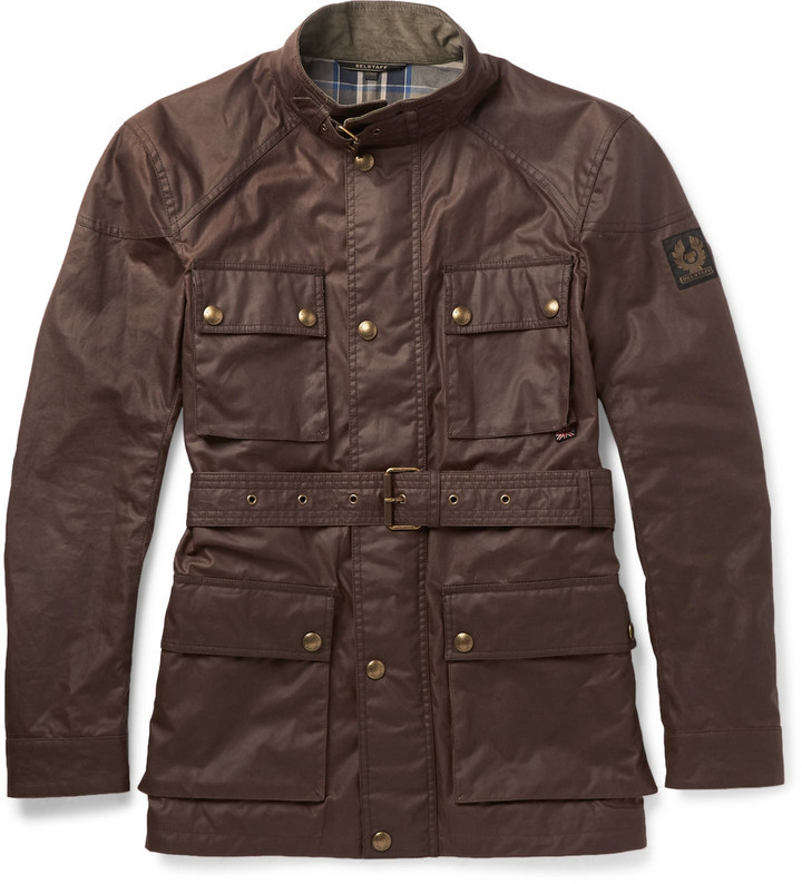 Belstaff Roadmaster Slim Fit Waxed Cotton Jacket, $795 | MR PORTER ...