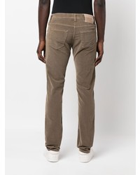 Jacob Cohen Bandana Detail Slim Cut Jeans