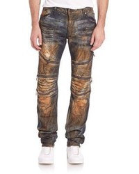 Robin's Jeans Tie Dyed Straight Fit Jeans