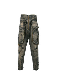 Faith Connexion Washed Out Bow Front Jeans