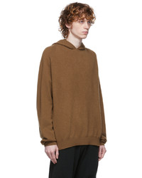 Frenckenberger Brown Cashmere Hoodie