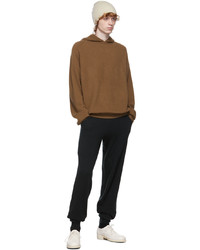 Frenckenberger Brown Cashmere Hoodie