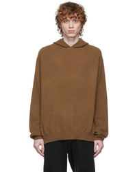 Frenckenberger Brown Cashmere Hoodie