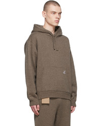 Axel Arigato Brown Memo Hoodie