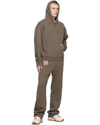 Axel Arigato Brown Memo Hoodie