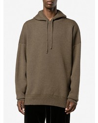 Edward Crutchley Oversized Knitted Hoodie