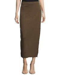 Misook Collection Knit Midi Skirt Hazel Plus Size