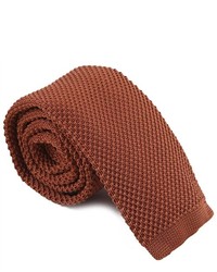 HDE Vintage Casual Solid Knitted Knit 25 Square End Neck Tie
