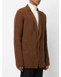 Laneus Knitted Wool Blazer