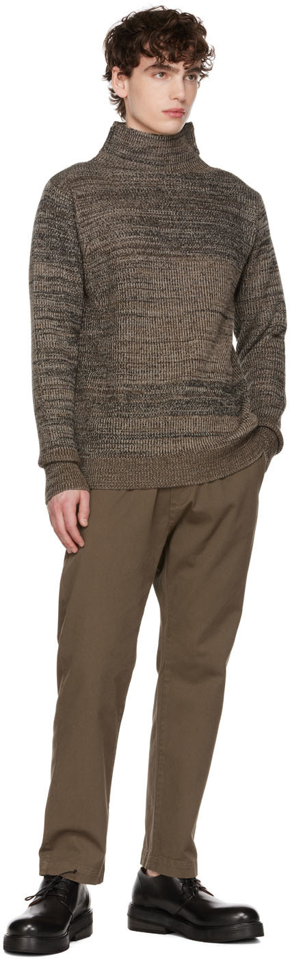 Barena Brown Cimador Cruna Turtleneck, $480 | SSENSE | Lookastic