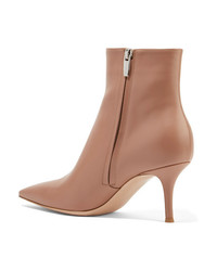 Gianvito Rossi 70 Leather Ankle Boots