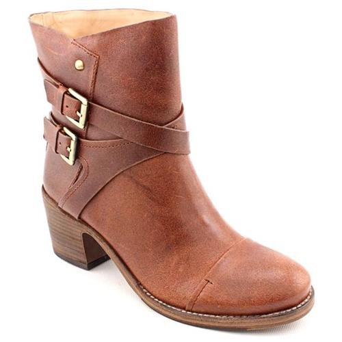 Belle Sigerson Morrison Ashlin Brown Leather Fashion Ankle Boots, $112 ...