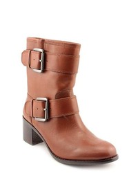 Boutique 9 Blaine Brown Leather Fashion Ankle Boots