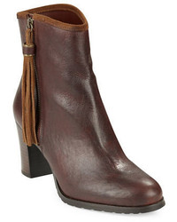 Lauren Ralph Lauren Carah Leather Ankle Boots