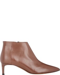 Marni Leather Ankle Boots Brown