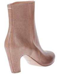 Maison Martin Margiela Light Brown Leather Ankle Boot