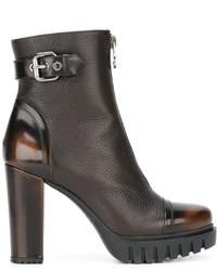 Loriblu Front Zip Ankle Boots