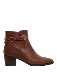 Luisa Via Roma 60mm Studded Leather Ankle Boots