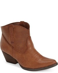 Very Volatile Mishka Perforated Western Bootie