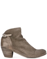 Officine Creative Chabrol Zip Ankle Boots
