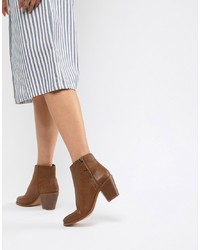 ASOS DESIGN Remedy Zip Ankle Boots